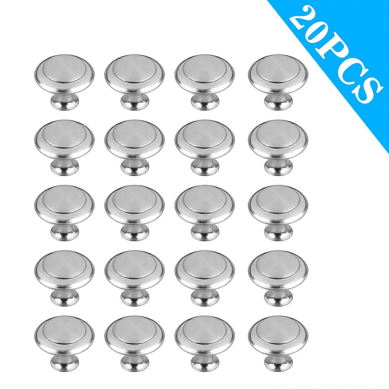 Door knobs, stainless steel, round pulls
