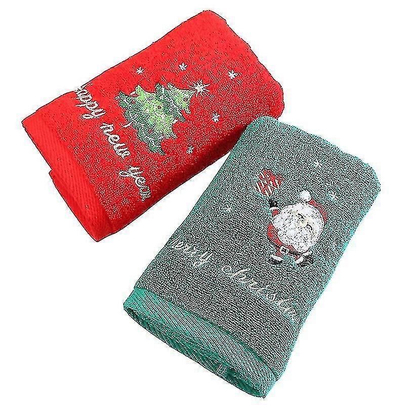 2pcs Serviettes de Noël