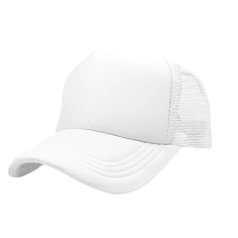 Wekity Two Tone Trucker Hat Summer Mesh Cap with Adjustable Snapback Strap