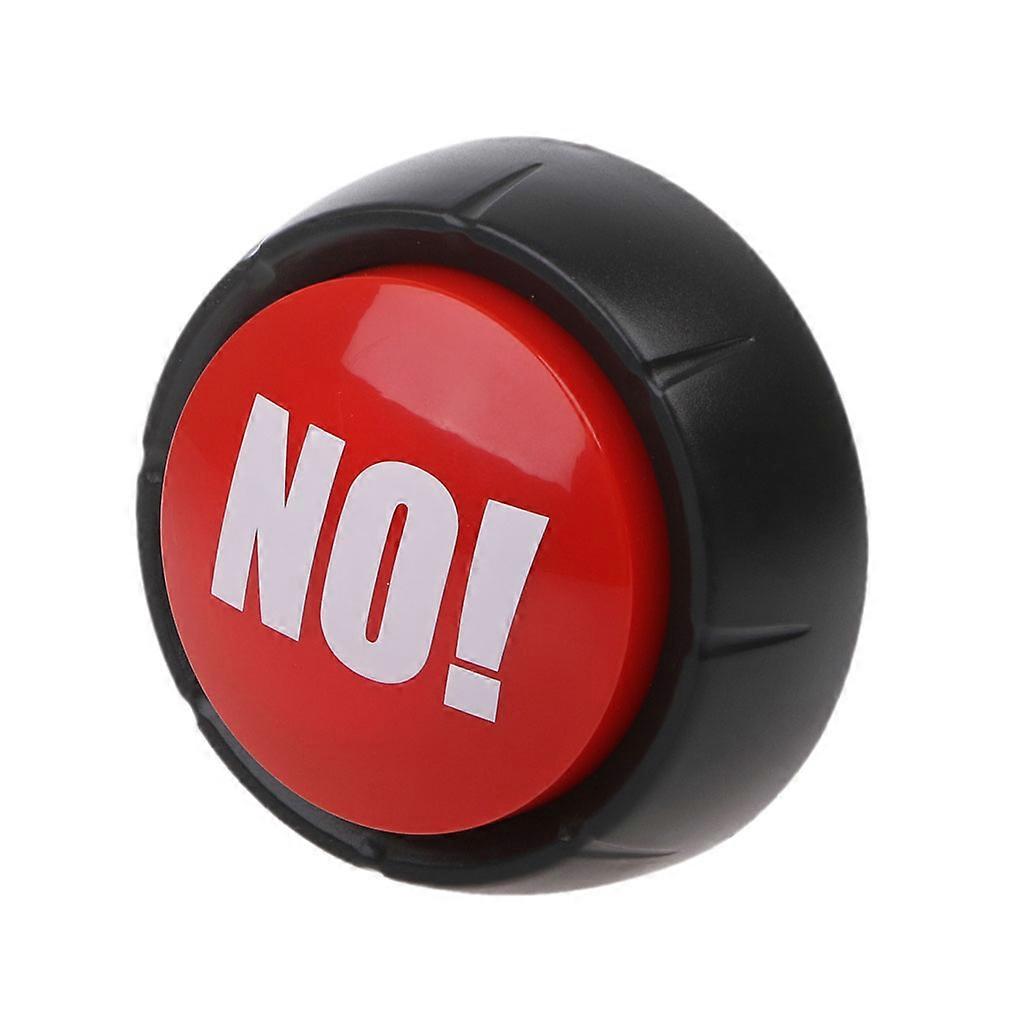 Screaming Button Desktop Game Props Novelty NO Button Sound Toy Decompressing Prank Gag Office Adults Party Activity Toy Green