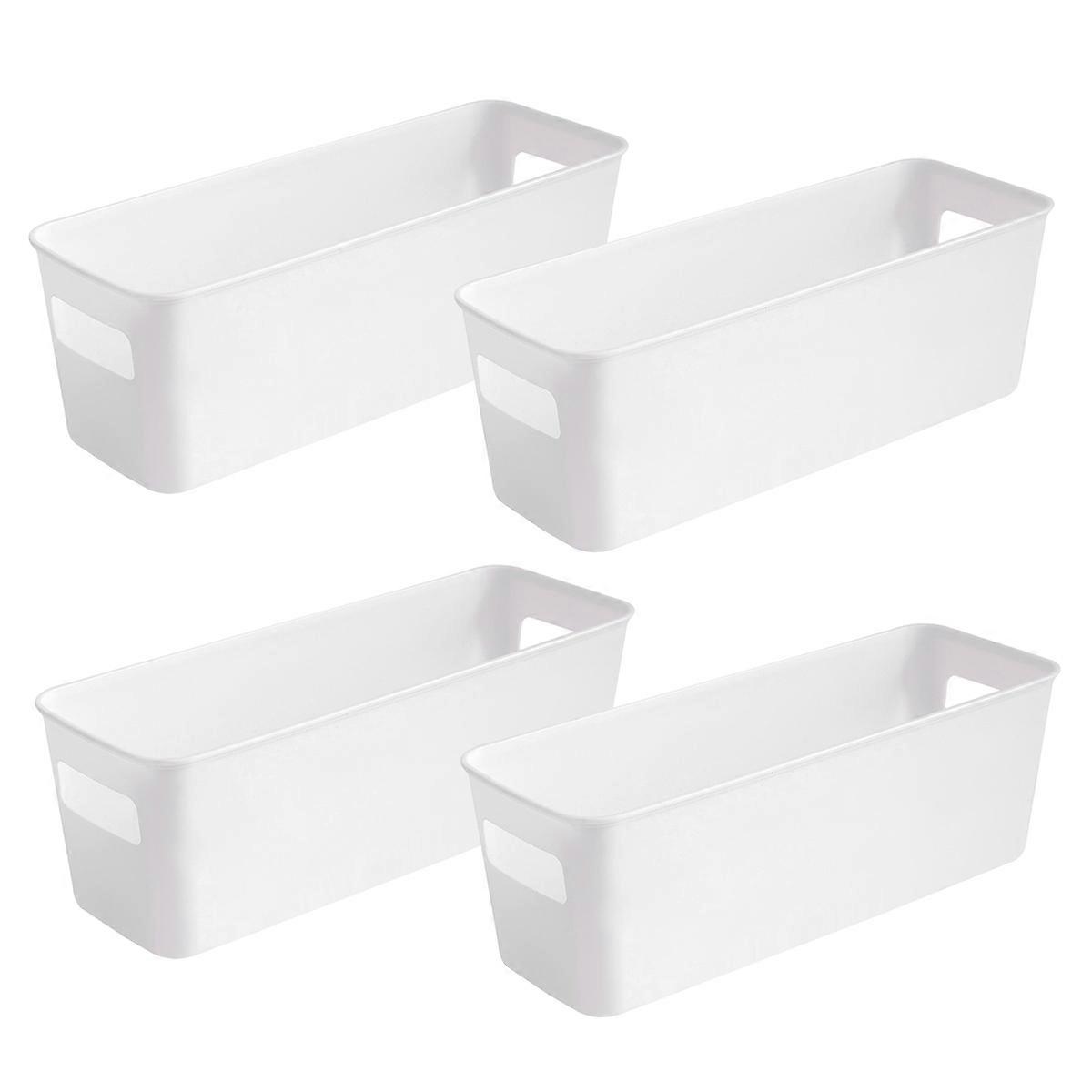 Plastic Storage Basket Set, Kitchen, Bathroom, Home Organization