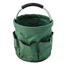 Tool Baskets with 6 Pockets, Foldable Garden Tool Bag, Organizer Bag for Storing Things at Home, Shopping, Outdoor Trips, Picnics