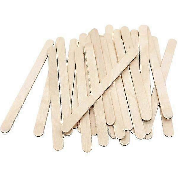 50 Stück Eisstäbchen aus Holz, Eisstäbchen aus Holz