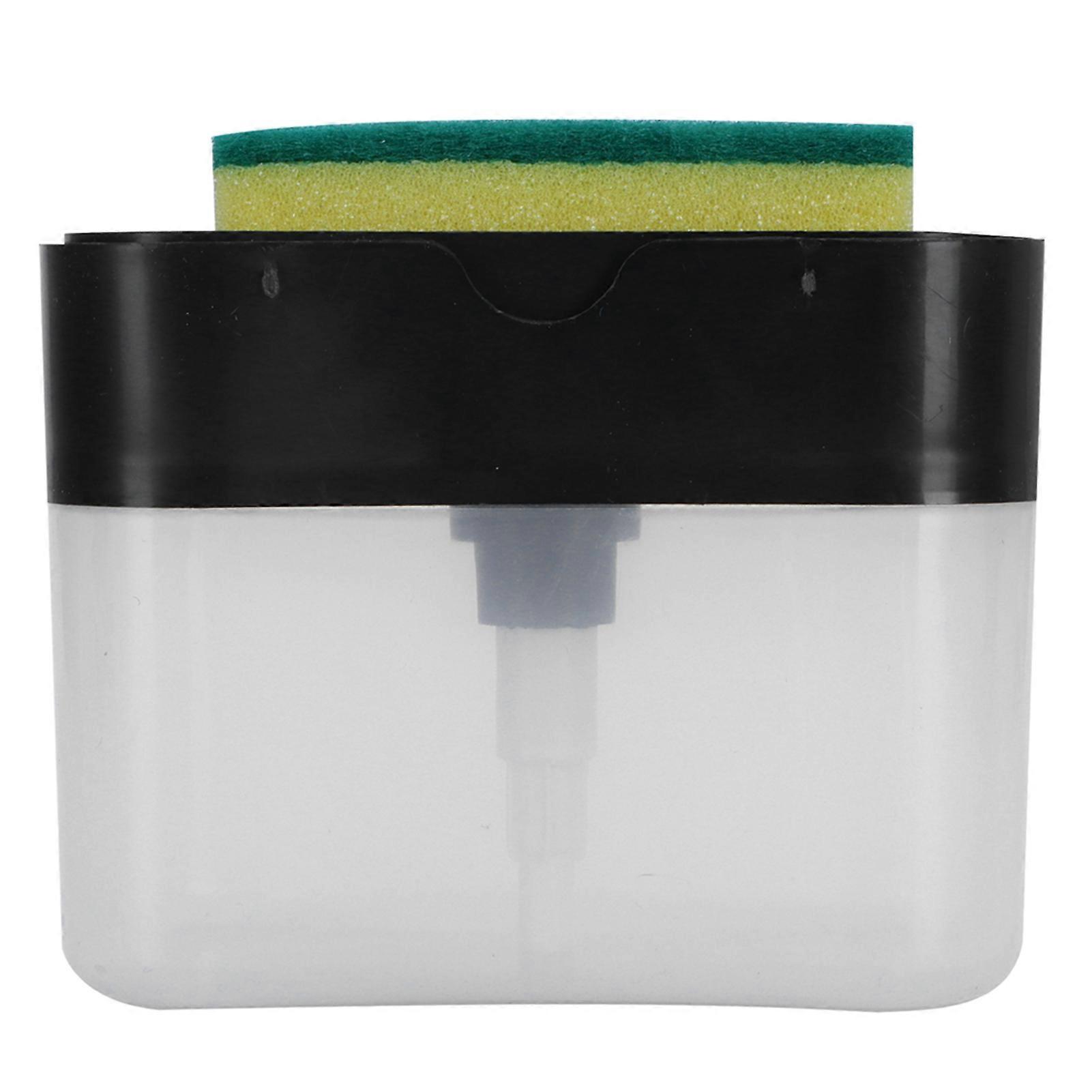 Press Type Soap Box Detergent Dispenser For Home Kitchen Hotel Countertop Use Compact Size Plastic