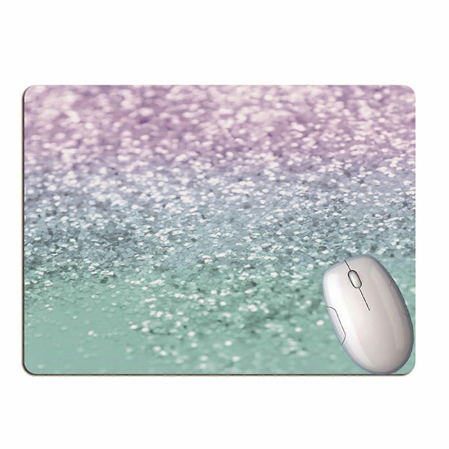 Mouse Pad Yumuşak Kaymaz Pürüzsüz Yüzey Cam Doku Masa Mouse Mat Bilek Dinlenme Ofis için