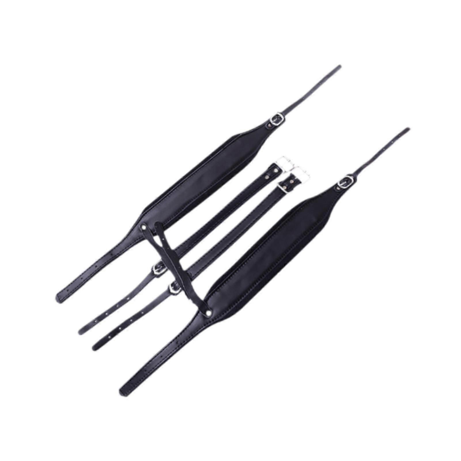 PUレザーパッド入りアコーディオンストラップ80/96/120ベースアコーディオンミュージシャン用