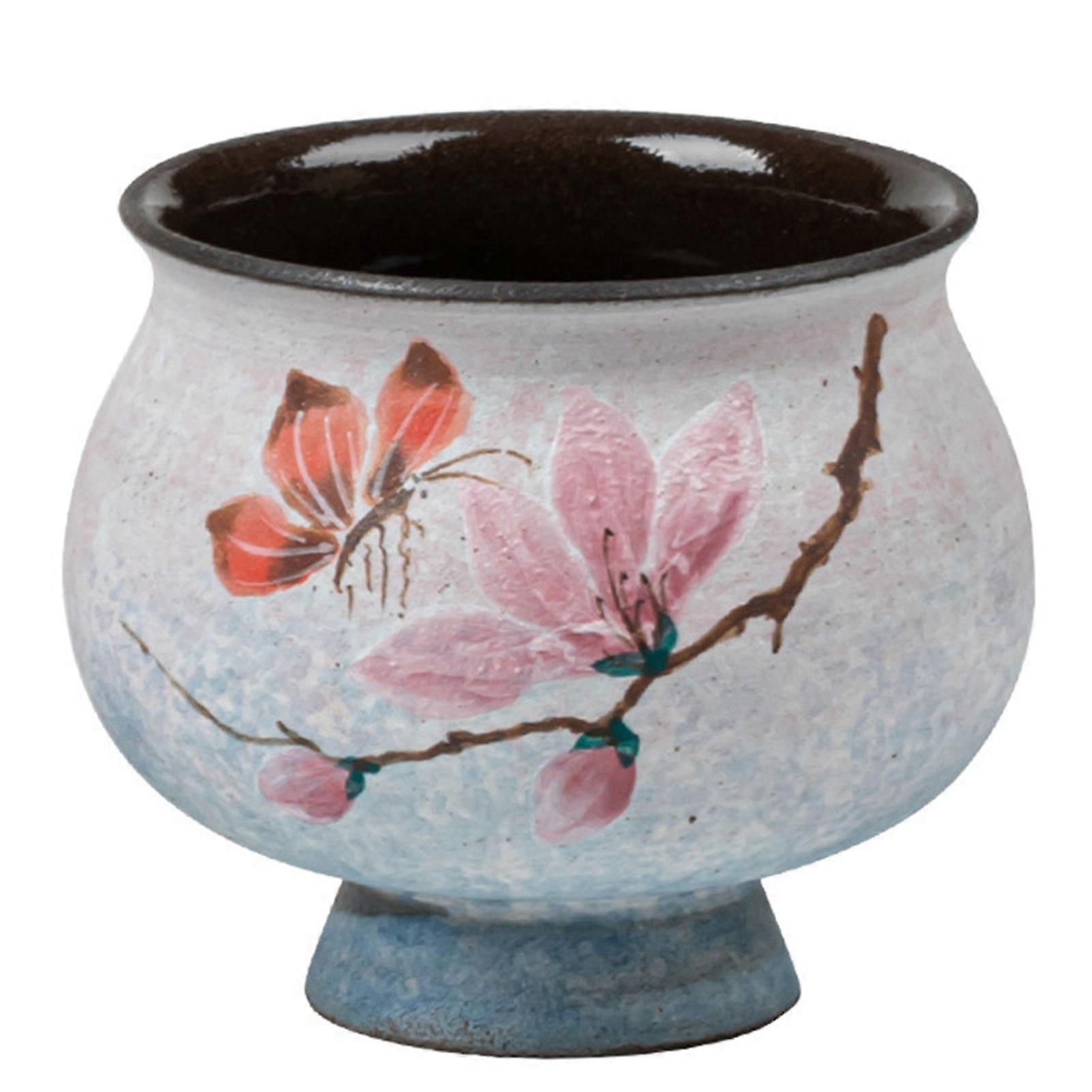 Ceramic Teacup Elegant Handcrafted Ceramic Teacup Present for Tea Lovers