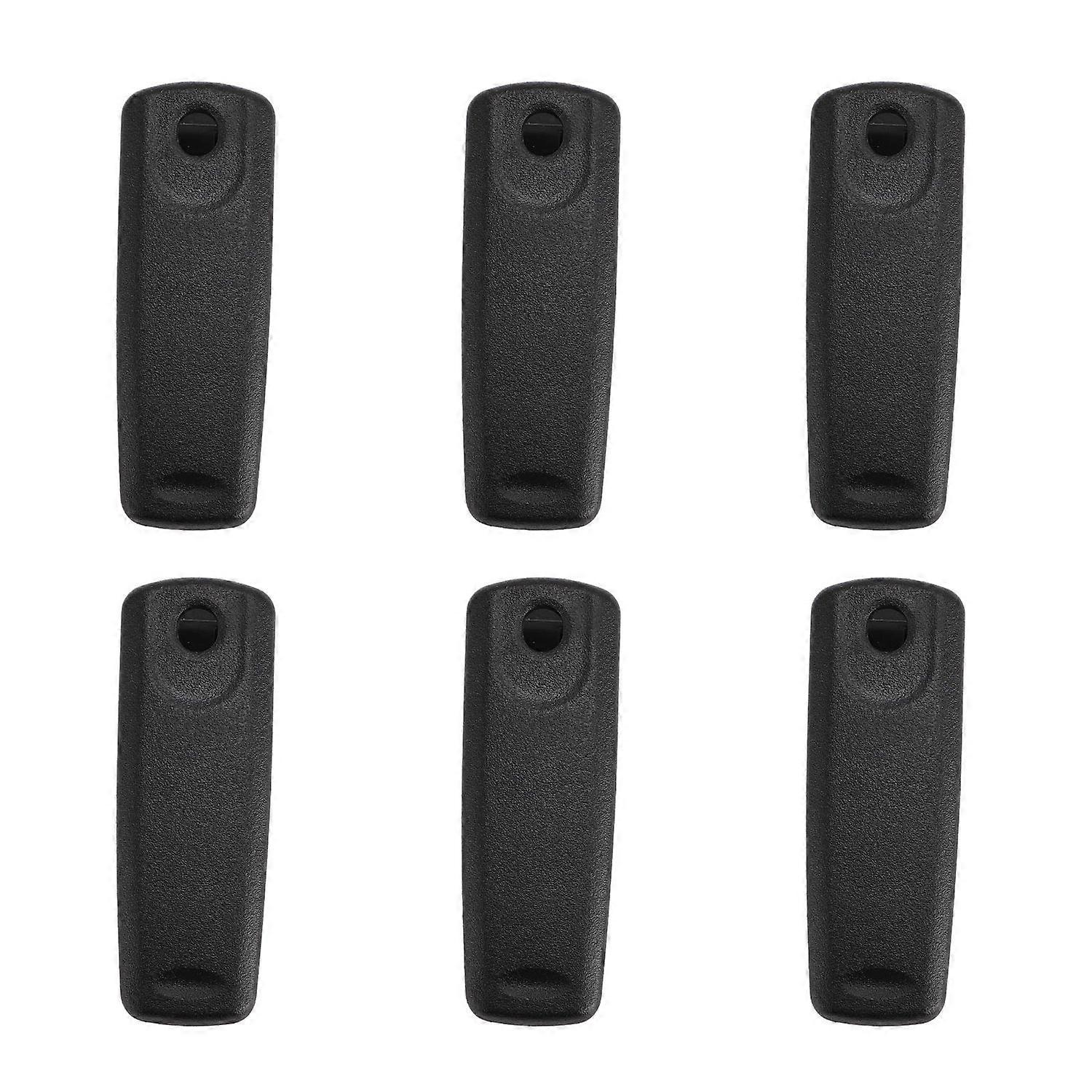 6pcs 2 Way Radio Belt Clips Professional Replacement Radio Waist Clips for Standard Horizon HX400 W