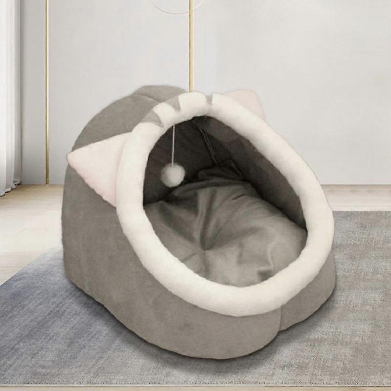 Cute styling semi-enclosed dog kennel cat kennel pet kennel cushion
