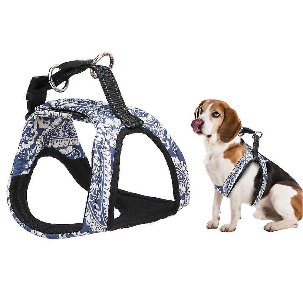 Polyester Adjustable Dog Cat Chest Strap Vest for Soft Breathable Comfort, Ideal for Small Medium Pets, Various Sizes Available