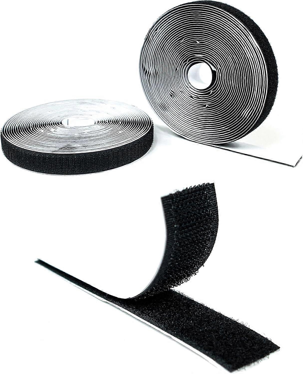 Strong Rubber Based Adhesive Fastener, Self Adhesive Hook & Loop Tape For Unleashing Imagination In Home Projects