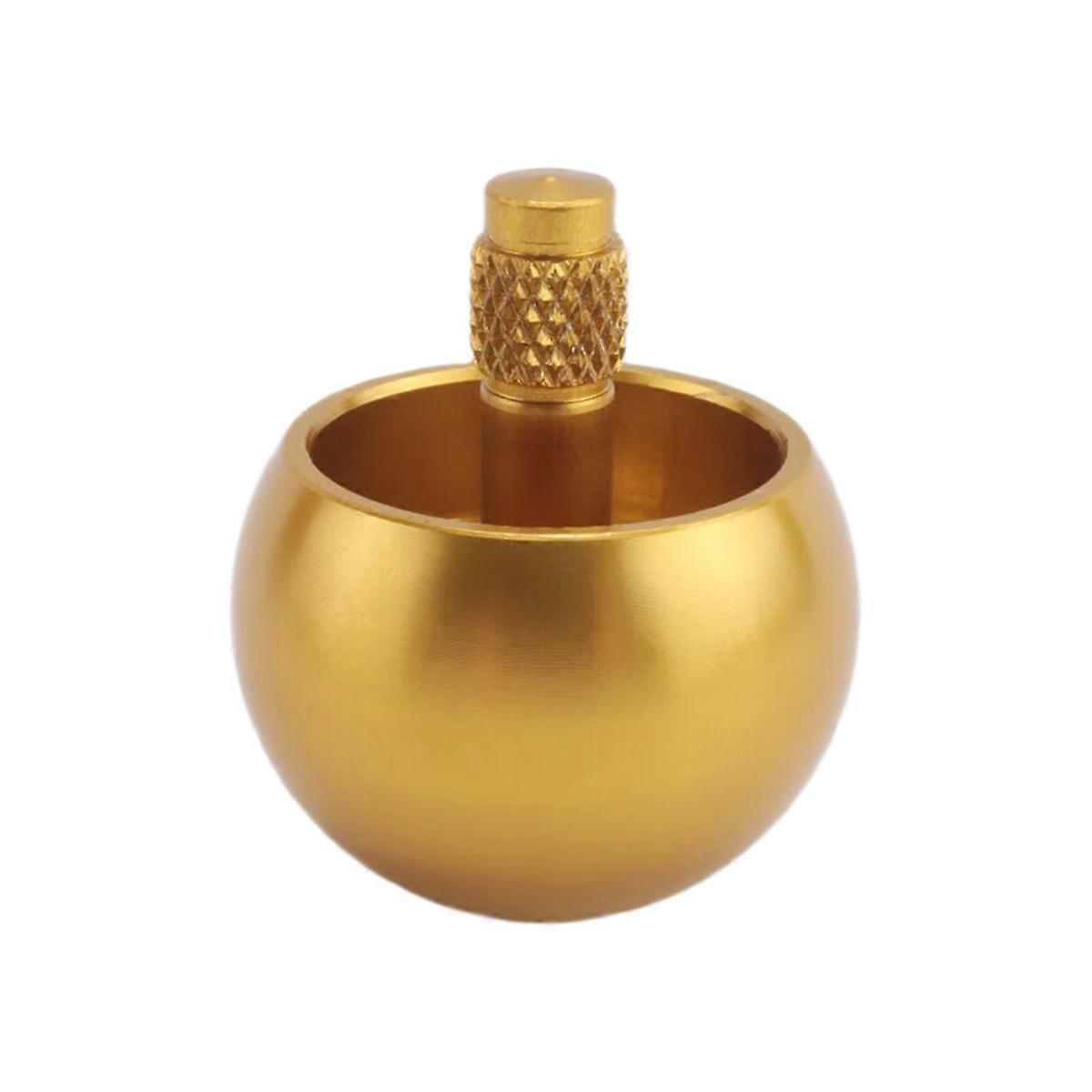 Tippe Top Metal Flip over Top Stainless Steel Top , Golden