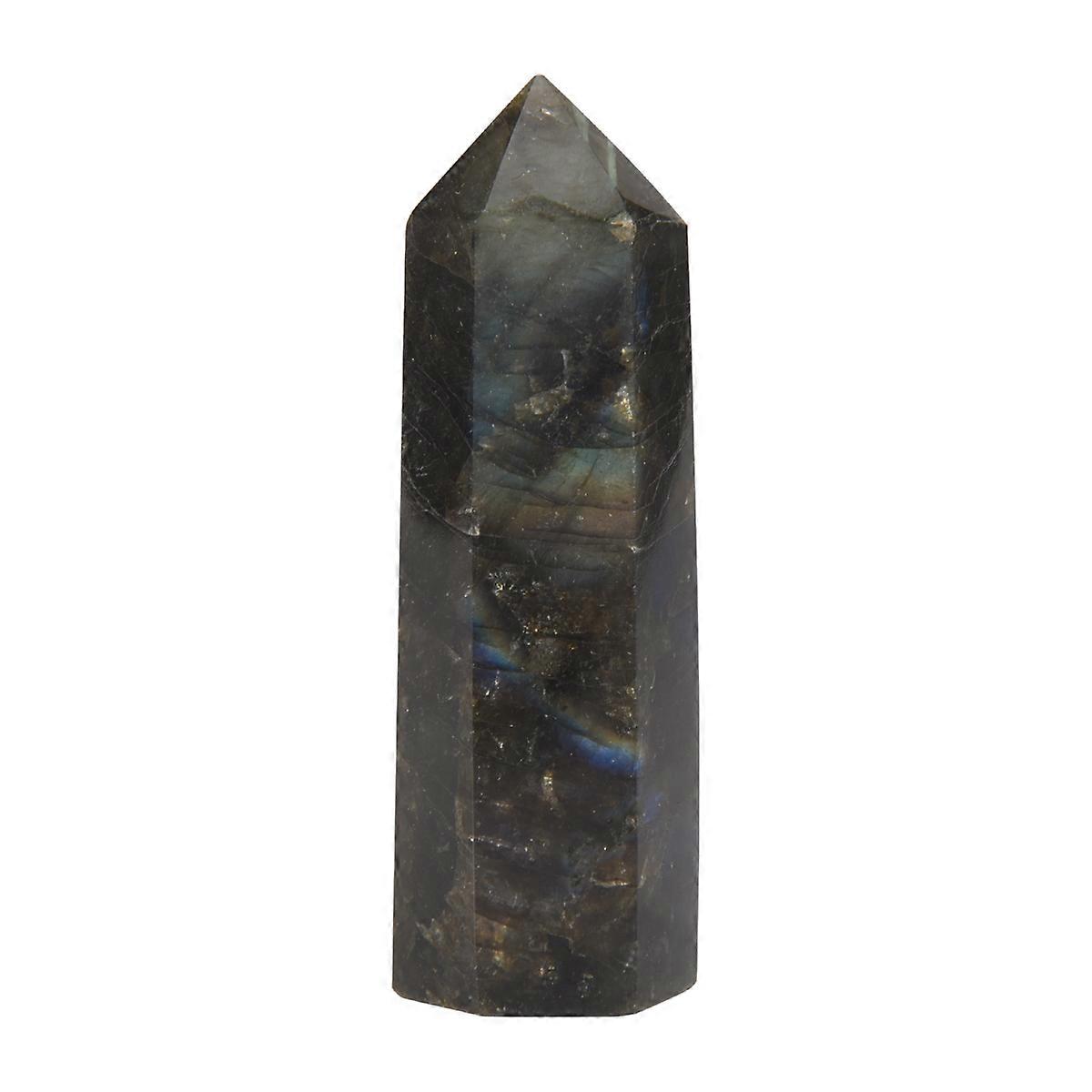 Moonstone Column Natural Labradorite Quartz Crystal Home Decor 5-6cm
