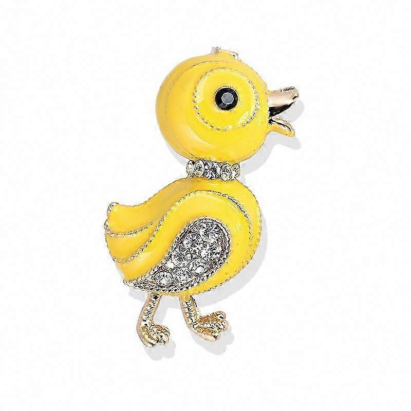 Tiny Canary Yellow Brooch