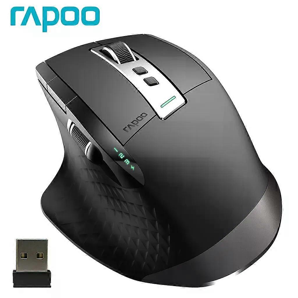MT750L/MT750S Multi-mode Rechargeable Wireless Mouse Ergonomic 3200 DPI Bluetooth Mouse Easy-Switch Up to 4 Devices