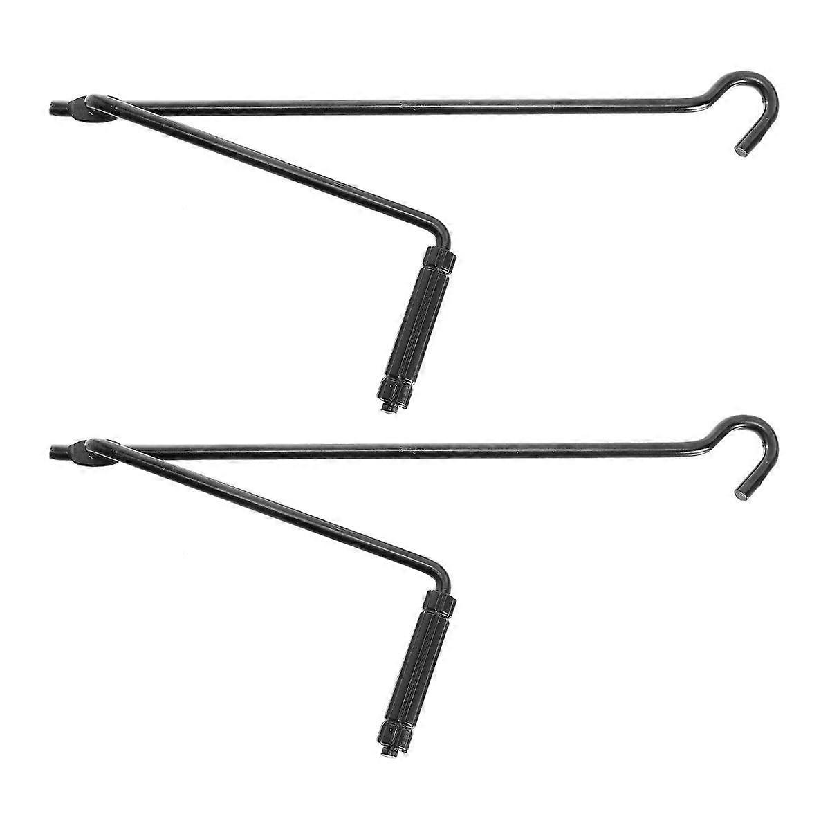 2025 New 2pcs Vehicle-mounted Hand Jack Rocker Labor-saving Extended Folding Joystick