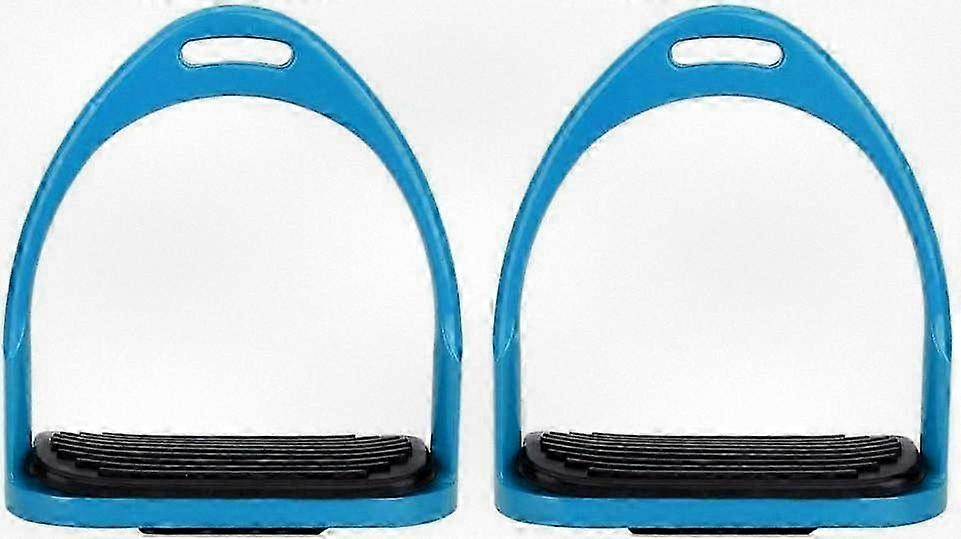 Lightweight Aluminum Horse Riding Stirrup, Anti-Rust Equestrian Stirrup in Blue