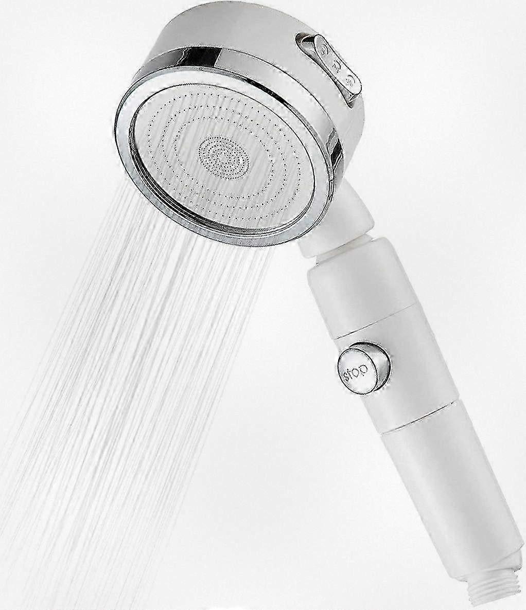 360 Degree Rotating Shower Head with 3 Spray Modes, High Pressure Handheld Spa Shower with Easy Water Control