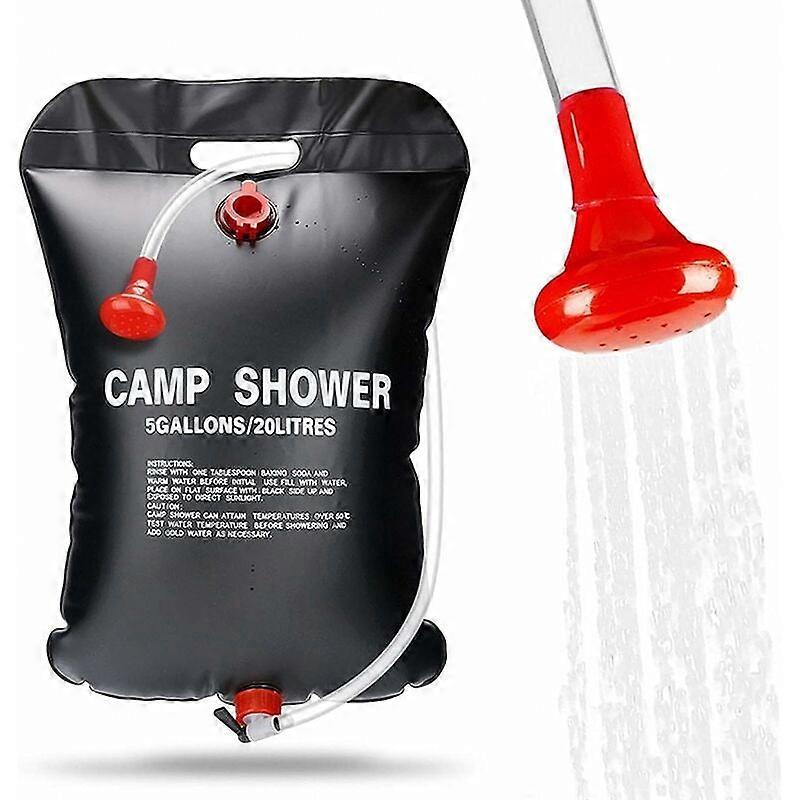 Solar Shower Bag, Portable, Advanced Shower Head