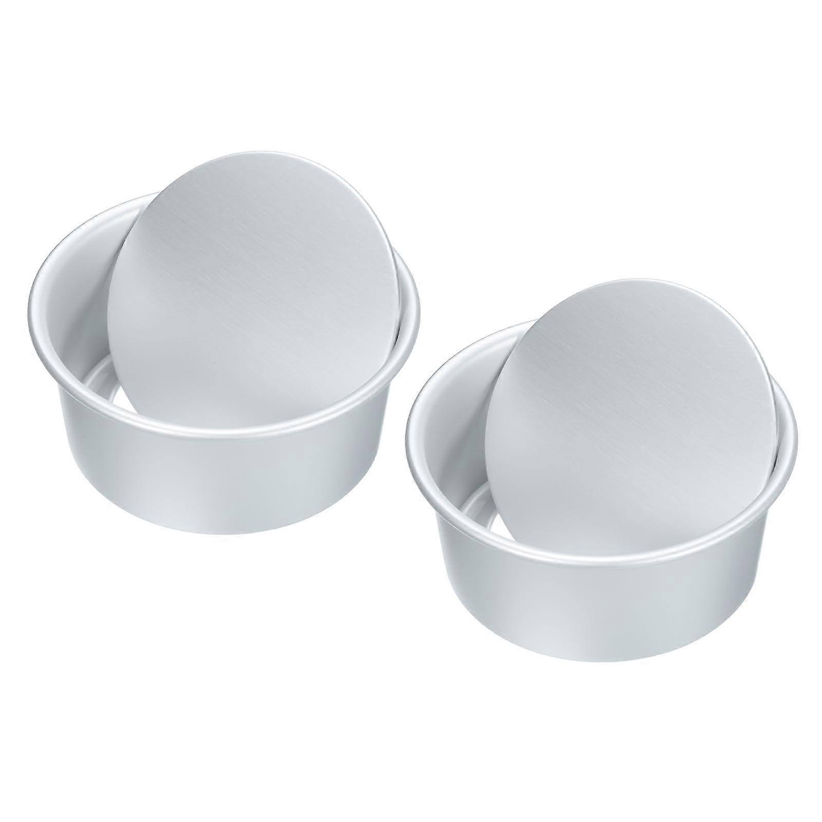 2 Pcs Non-Stick Round Cake Pan for Wedding Baking 6.7'