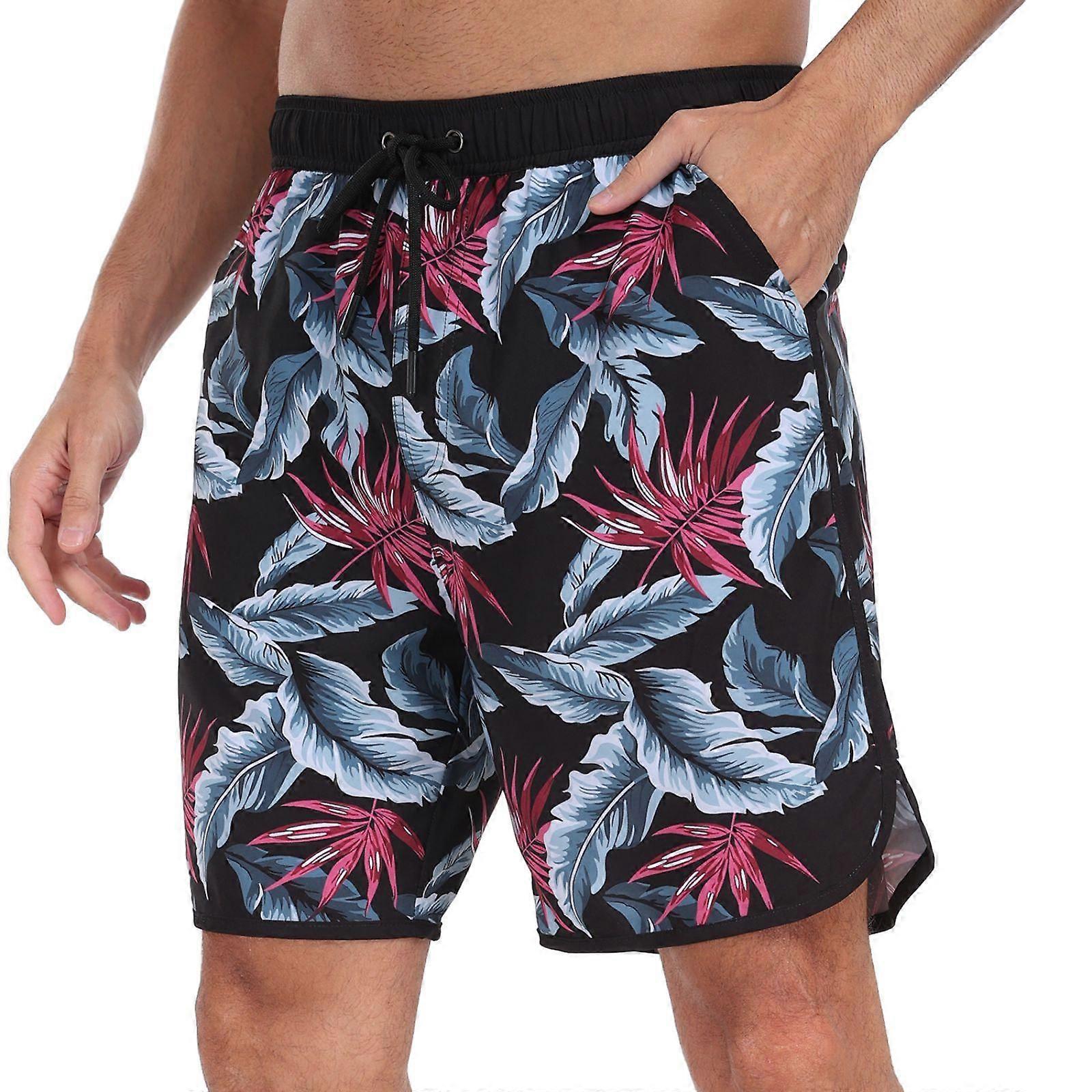 Men's Board Shorts Outdoor Drawstring Swim Trunks