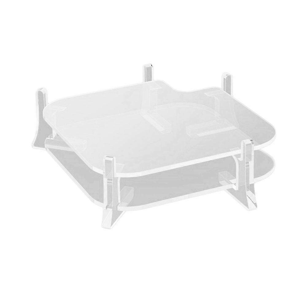 Clear Acrylic Base for Mac Mini M4 Bracket Stand Holder Accessories