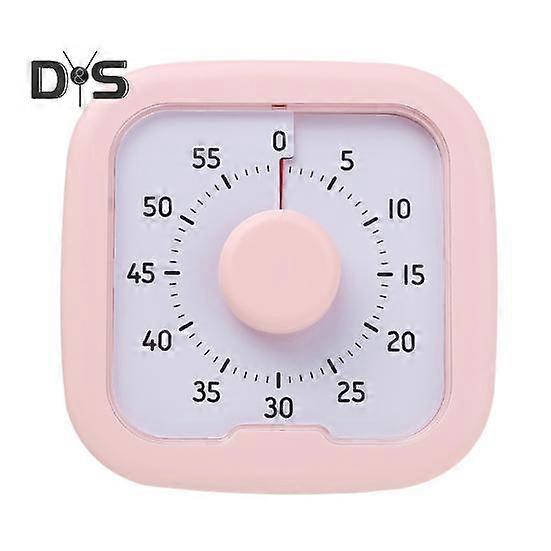 Visual Countdown Timer for Kitchen Meetings Silent Magnetic Timer Easy-to-Read Display 60 Minute Classroom Learning Timer
