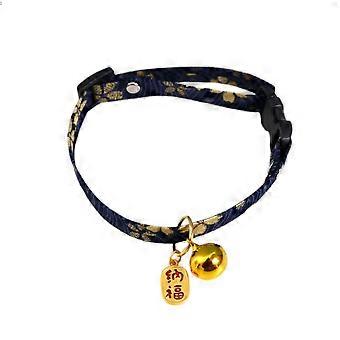 Cat Collar with Bell Adjustable Safe Pet Collar for Kitty Kitten Puppy Handmade Cat Collars 6.6-12.5 Inches