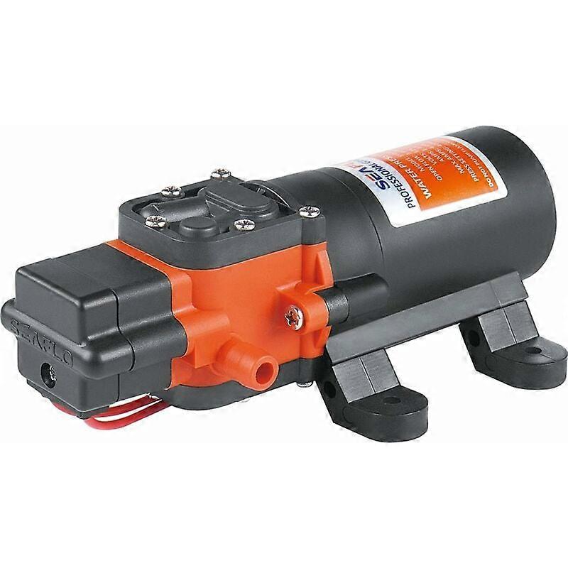 Multipurpose Water Transfer 12V Diaphragm Pump For Fresh Salt Dirty Water, Quiet Operation Self-Priming Mounting Flexibility