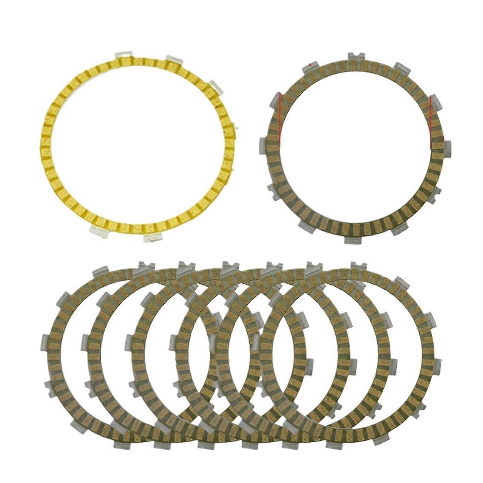 LT-Z400 ATV Clutch Plate Set Compatible with LT-Z400 2004 and LT-Z400Z 2012-2014, 7+1 Pieces, Durable Material