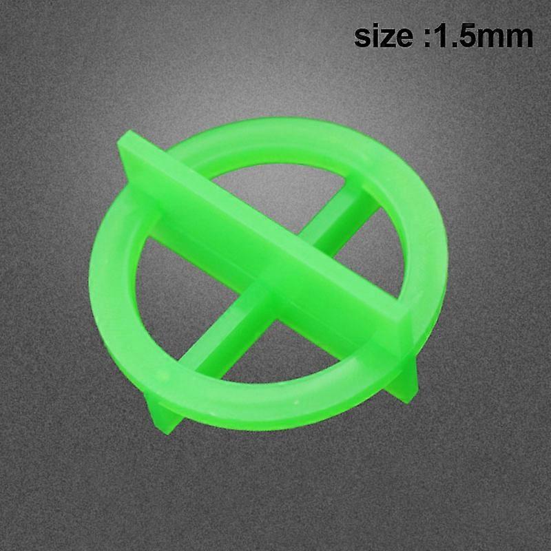 Tile Leveling Spacer Clips Cross Round Shape 100-Piece Plastic Tile Leveling