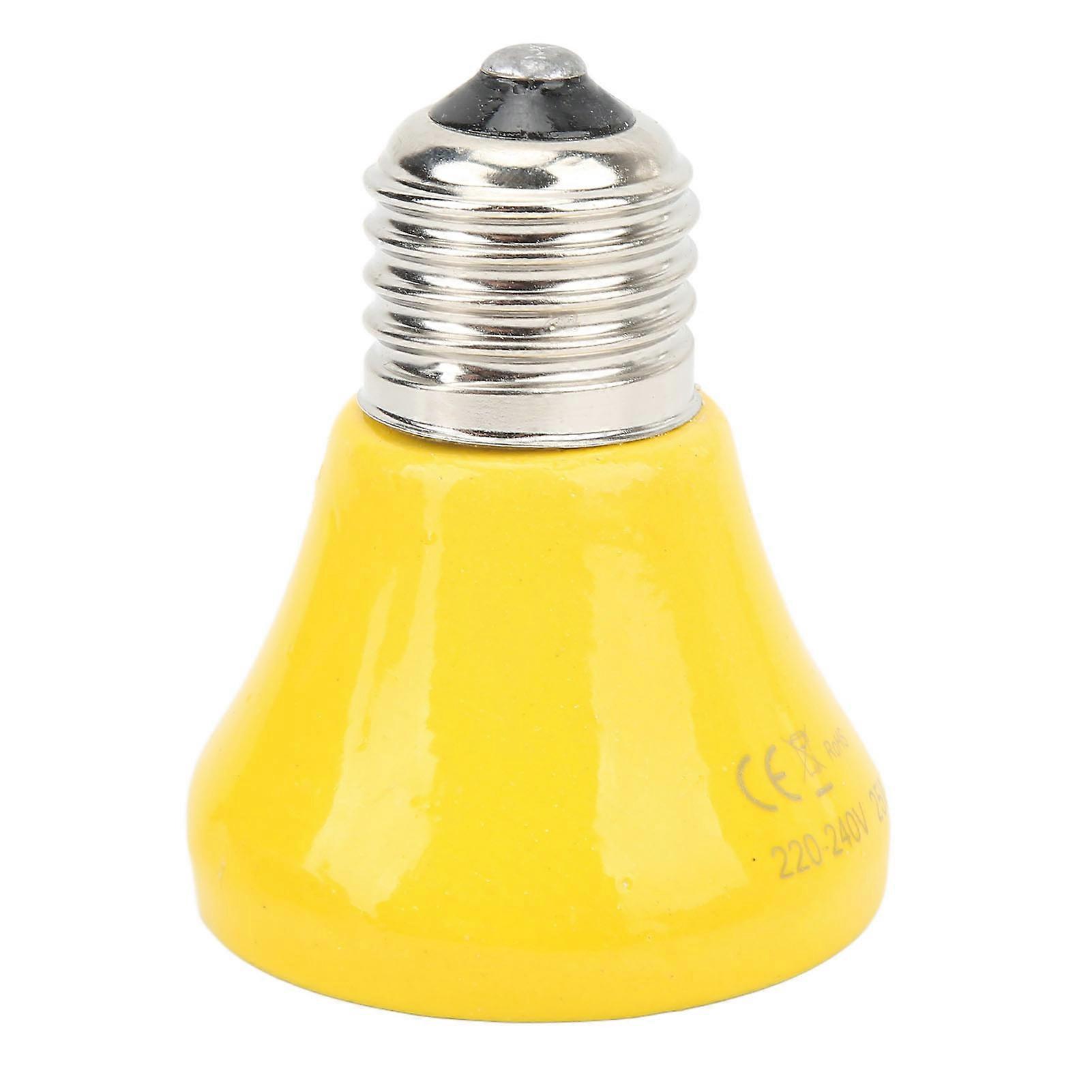 セラミック爬虫類ヒートランプ電球ミニ赤外線熱セラミック両生類ヒーティングランプトカゲ爬虫類用220V-240V