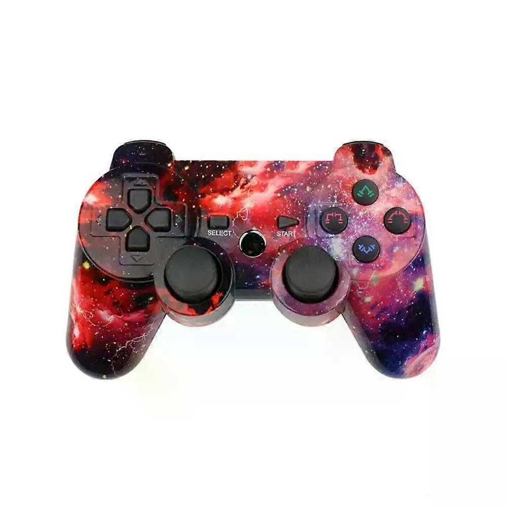 compatible for   PS3 Wireless Bluetooth-compatible Game Controller With LED Indicator Fast Response No Delay Double Vibration Joypad