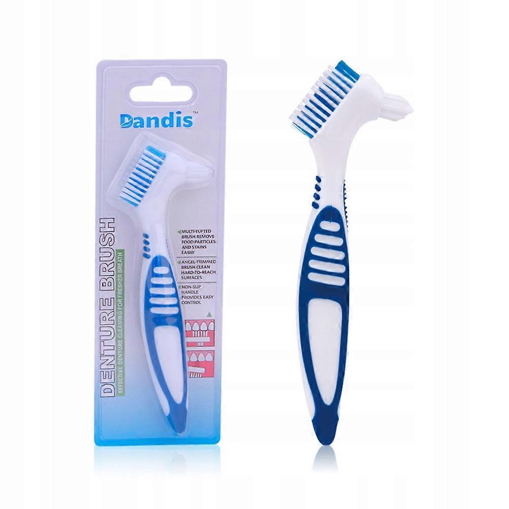 Denture Brush False Teeth Cleaning Tool