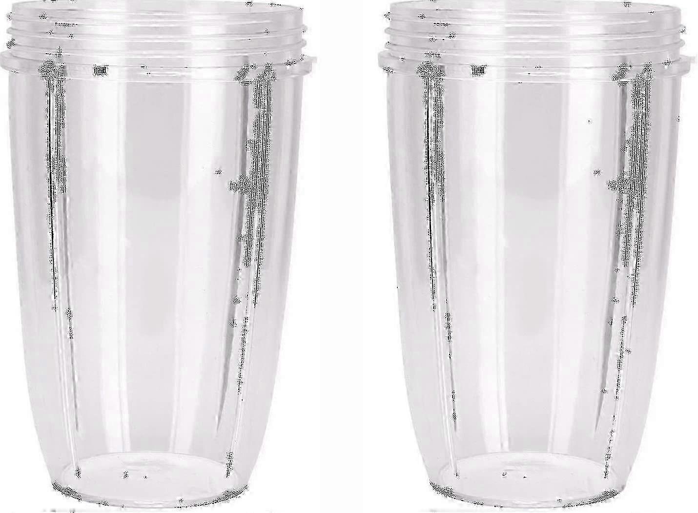2-Piece Nutribullet Replacement Containers Designed for Convenient Refilling