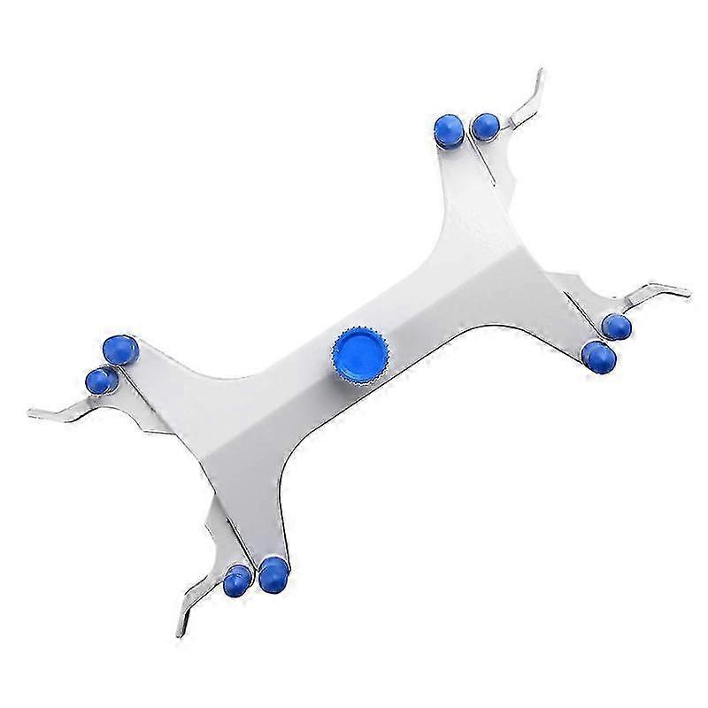 Aluminum Double Burette Clamp Adjustable Double Burette Clamp Butterfly Style Spring Loaded Lab Acc