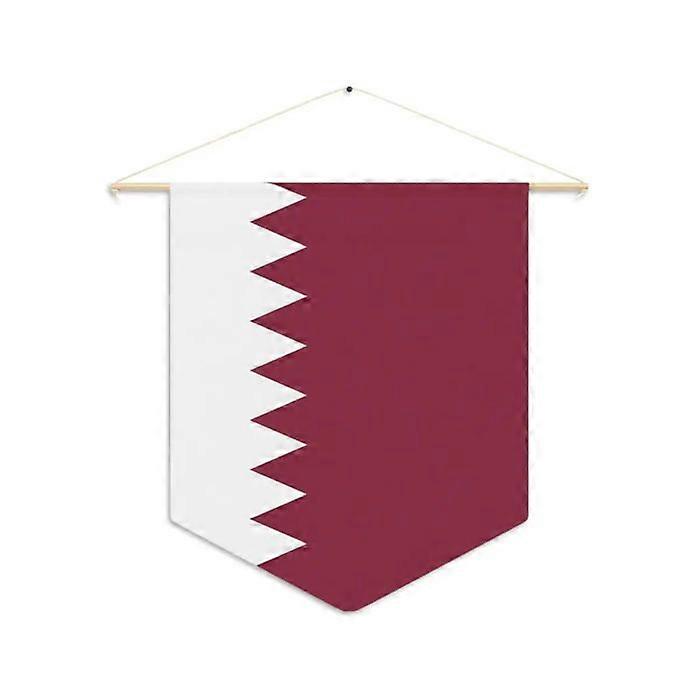 Flag - Qatar - 30 x 45 cm - Polyester - Double-sided printing - Included accessories