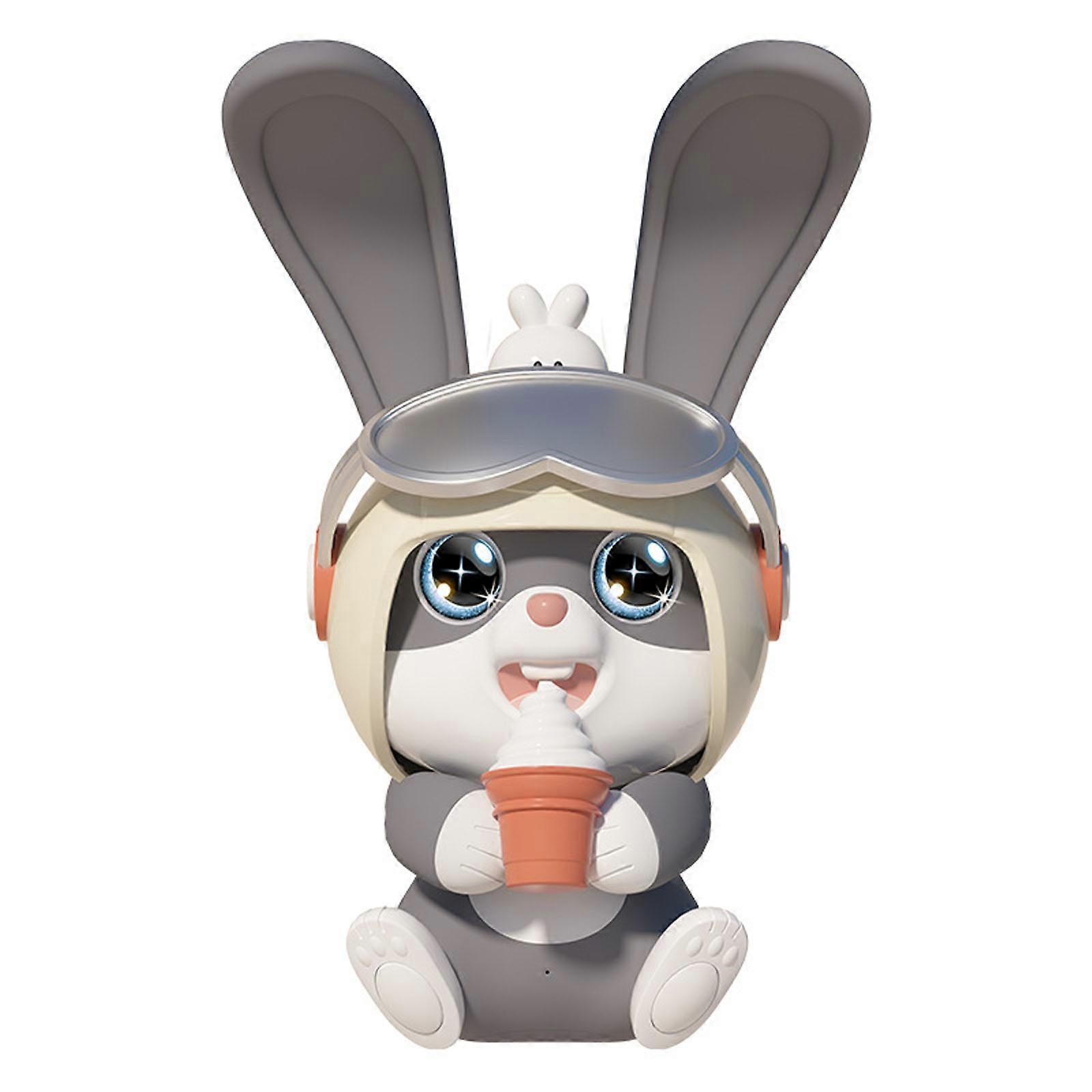 Interactive Toy Rabbit Intelligent Induction Toy 2023 Rabbit Year Mascots Toy Smart Induction Robot Bunny Toy