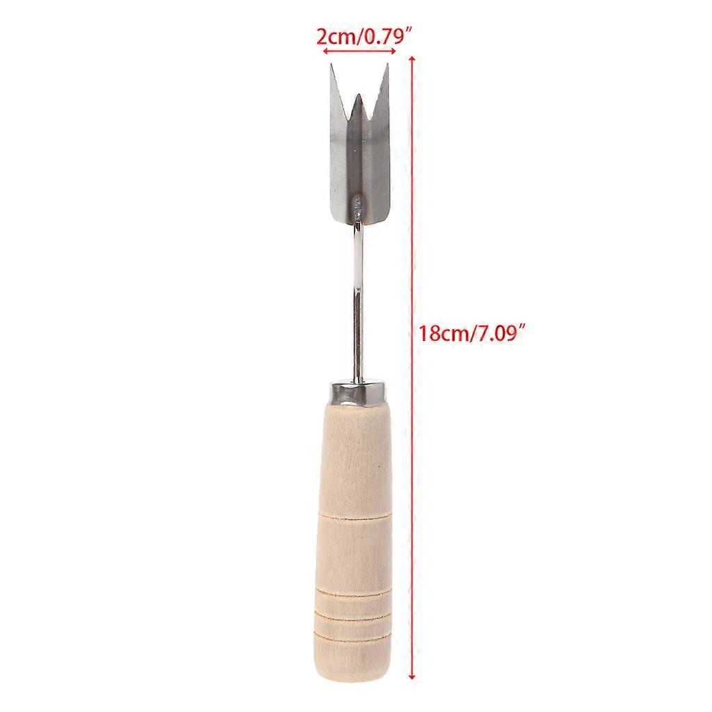 V Shaped Stainless Steel Pineapple Eye Peeler Seed Remover Fruit Tools  Multi