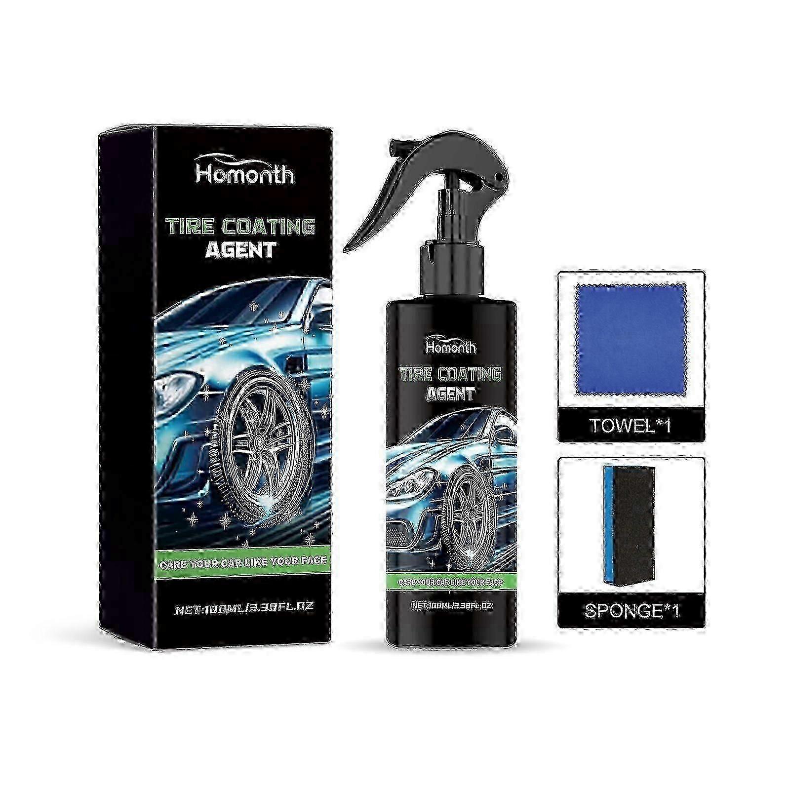 Tire Coating Agent, Automobile Tire Clean Decontamination Anti Aging Renovate Polishing Agent