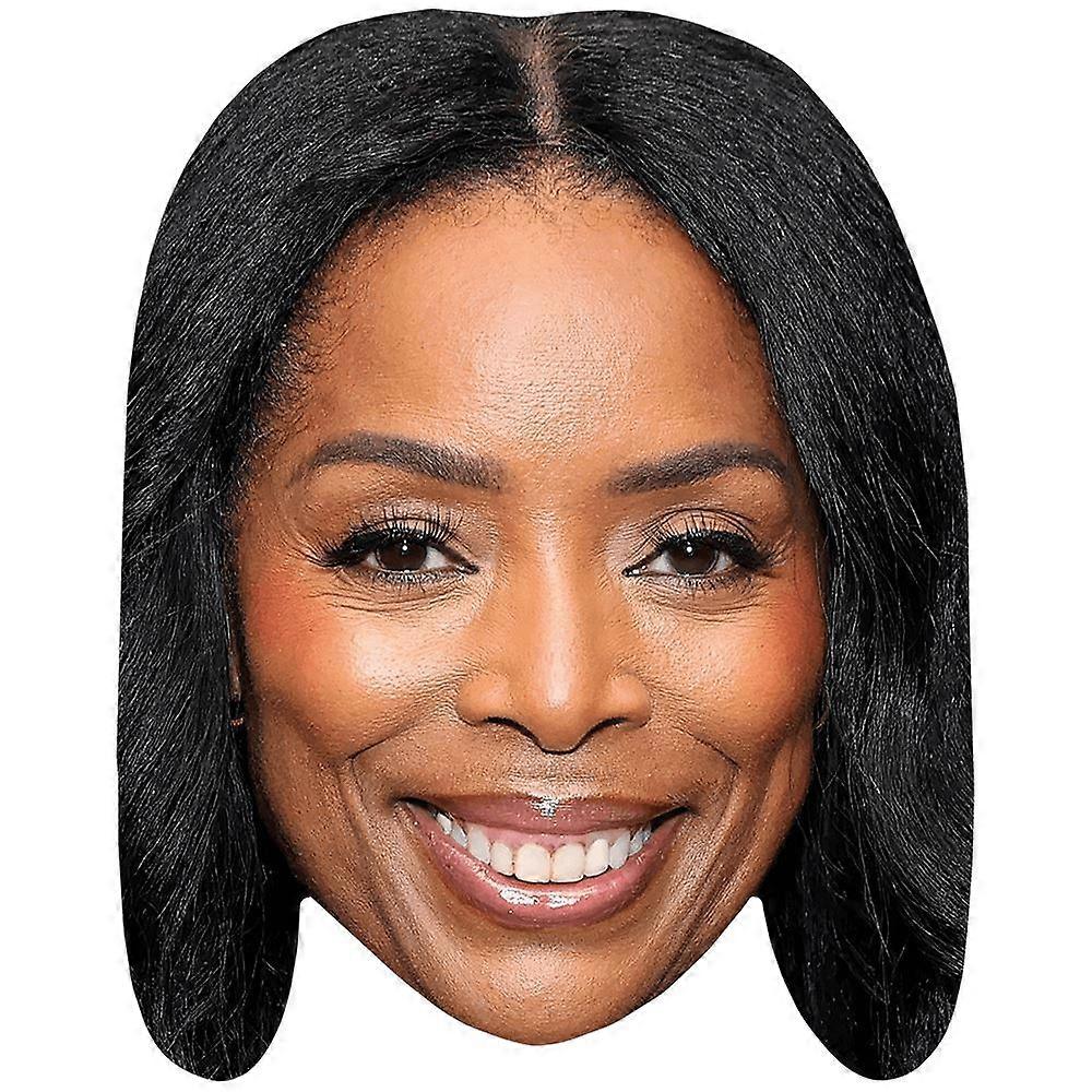 Tasha Smith (Smile) Celebrity Mask, Flat Card Face
