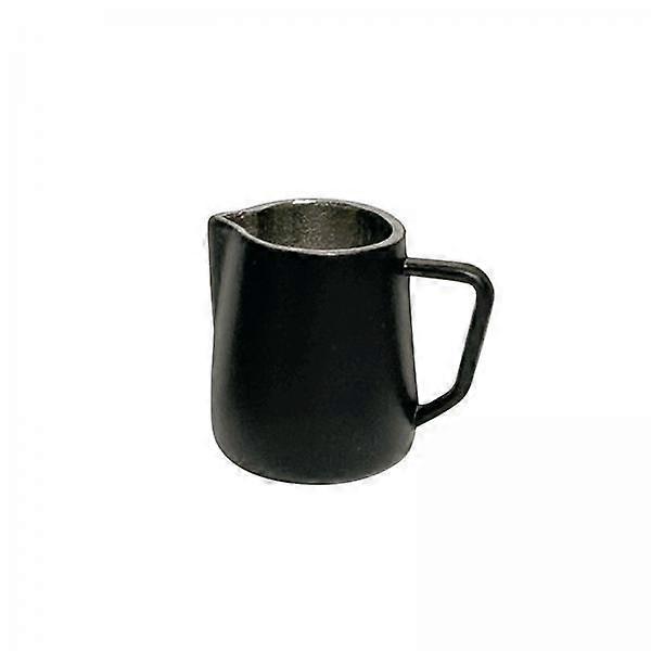 6xMilk Pitcher Model Tiny Milk Frothing Jug 1/6 1/12 Scale Dollhouse Miniature black