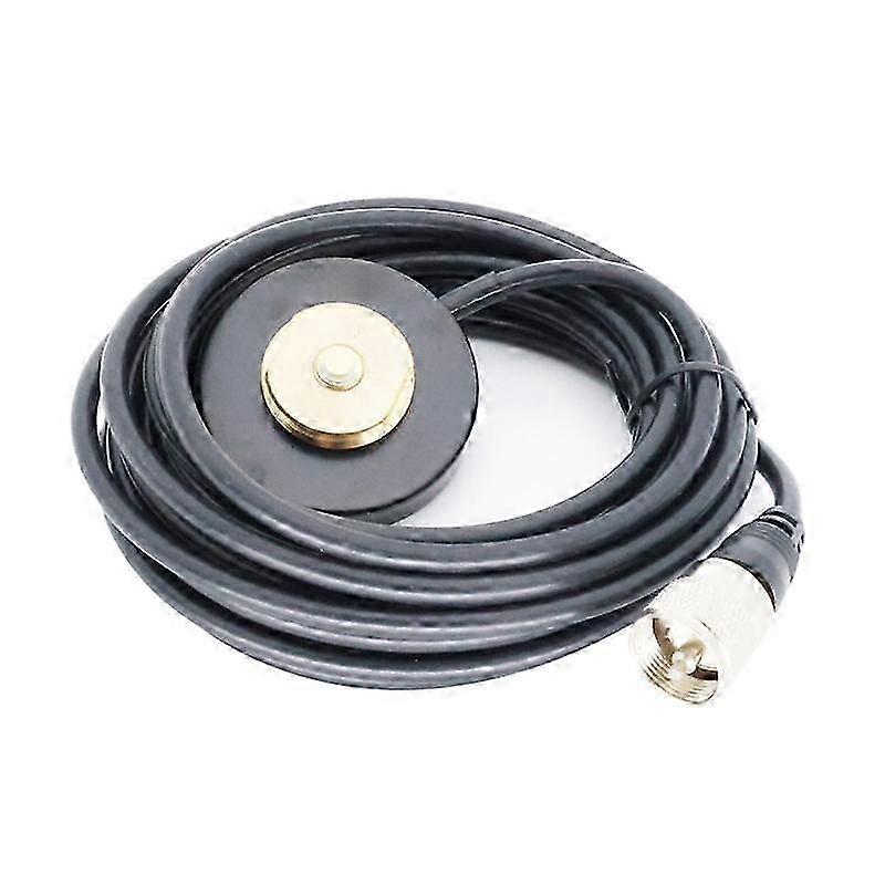 Uhf/Vhf to Nmo Connector Antenna Magnetic Mount Base Adapter for Car Mobile Radio Accessories