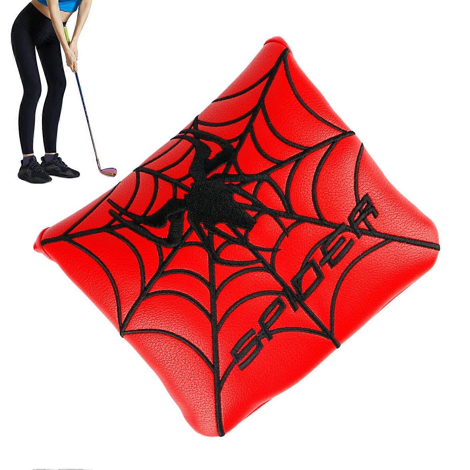 Mallet Putter Cover for Spider | Square Mallet Golf Club Headcover with Magnetic Closure | Durable Protective Gear for Mallet Putters