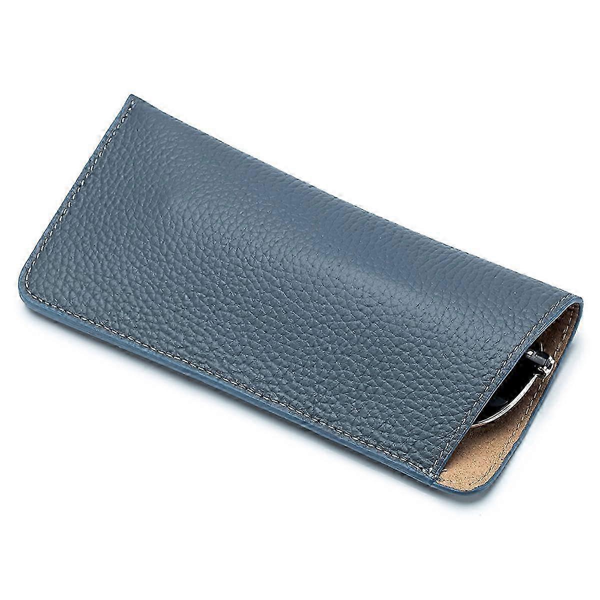 Custodia per occhiali in pelle - Accessorio per lenti protettive unisex