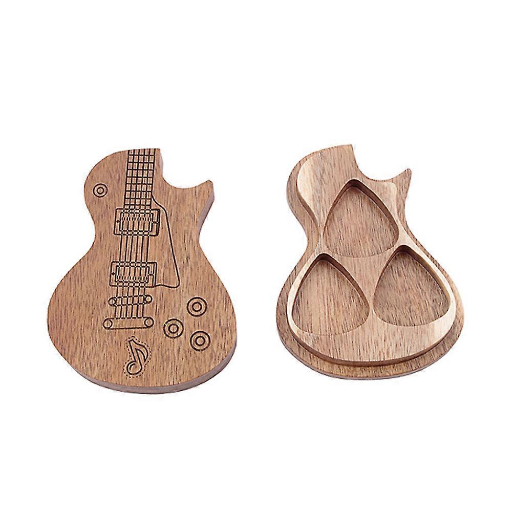 Guitar Pick Storage Box Set for Music Lovers Gifts with Smooth Surface and Wide Applicability