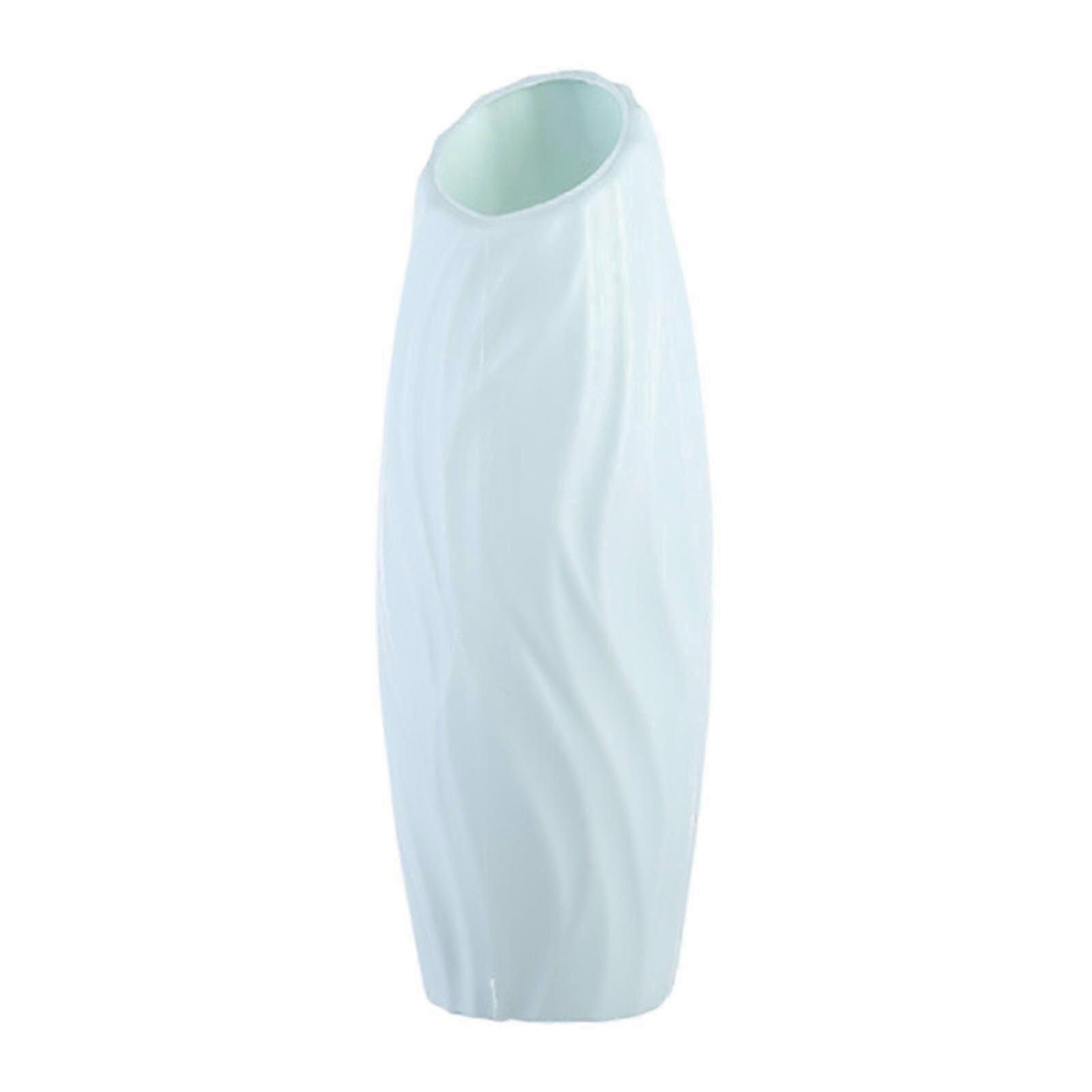 Stylish Geometric Plastic Vase for Home Decor and Office Use, Perfect for Any Brand-Compatible Floral Arrangements