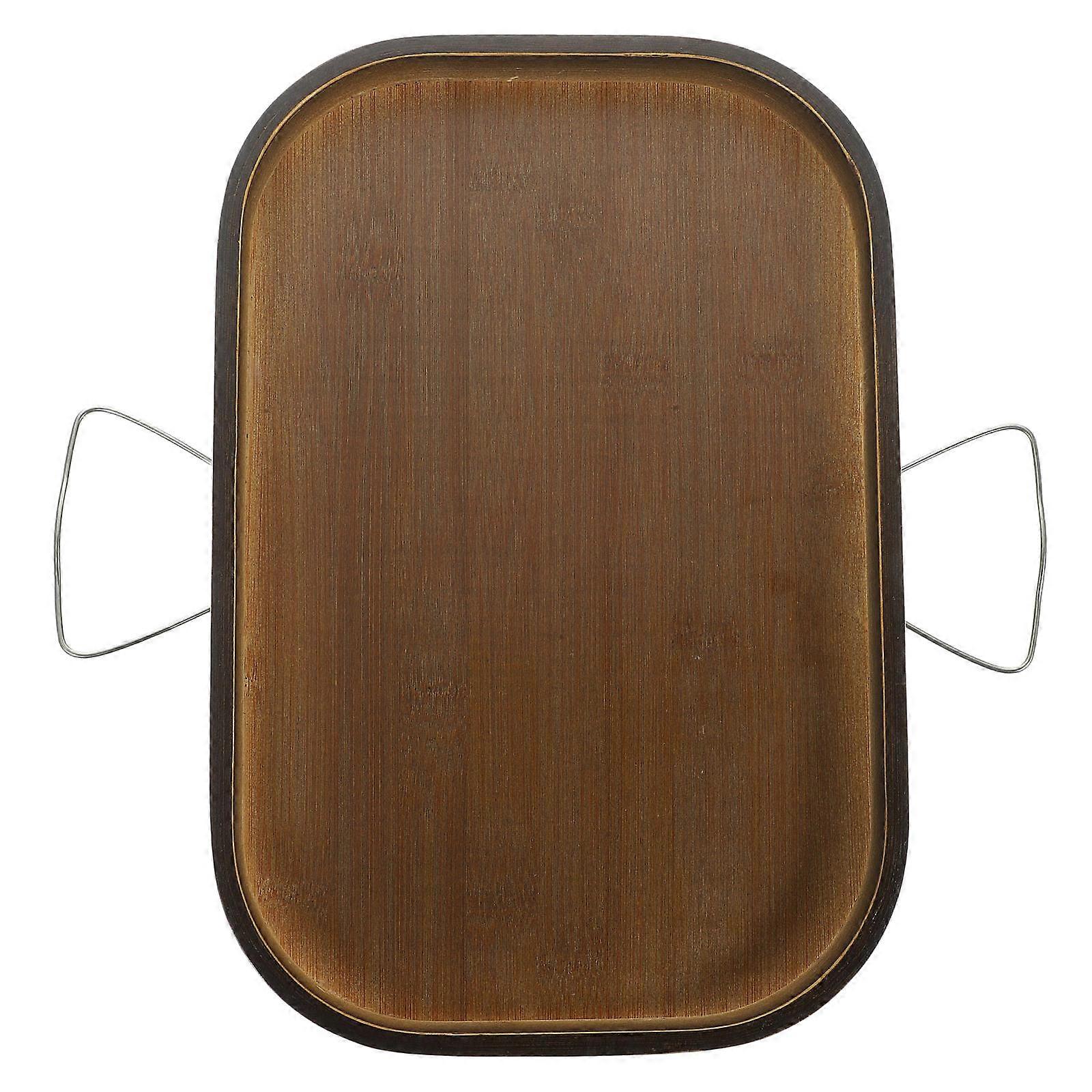 Sofa Arm Tray Table Cozy Sofa Armrest Tray For All People Bamboo Storage 1Pack