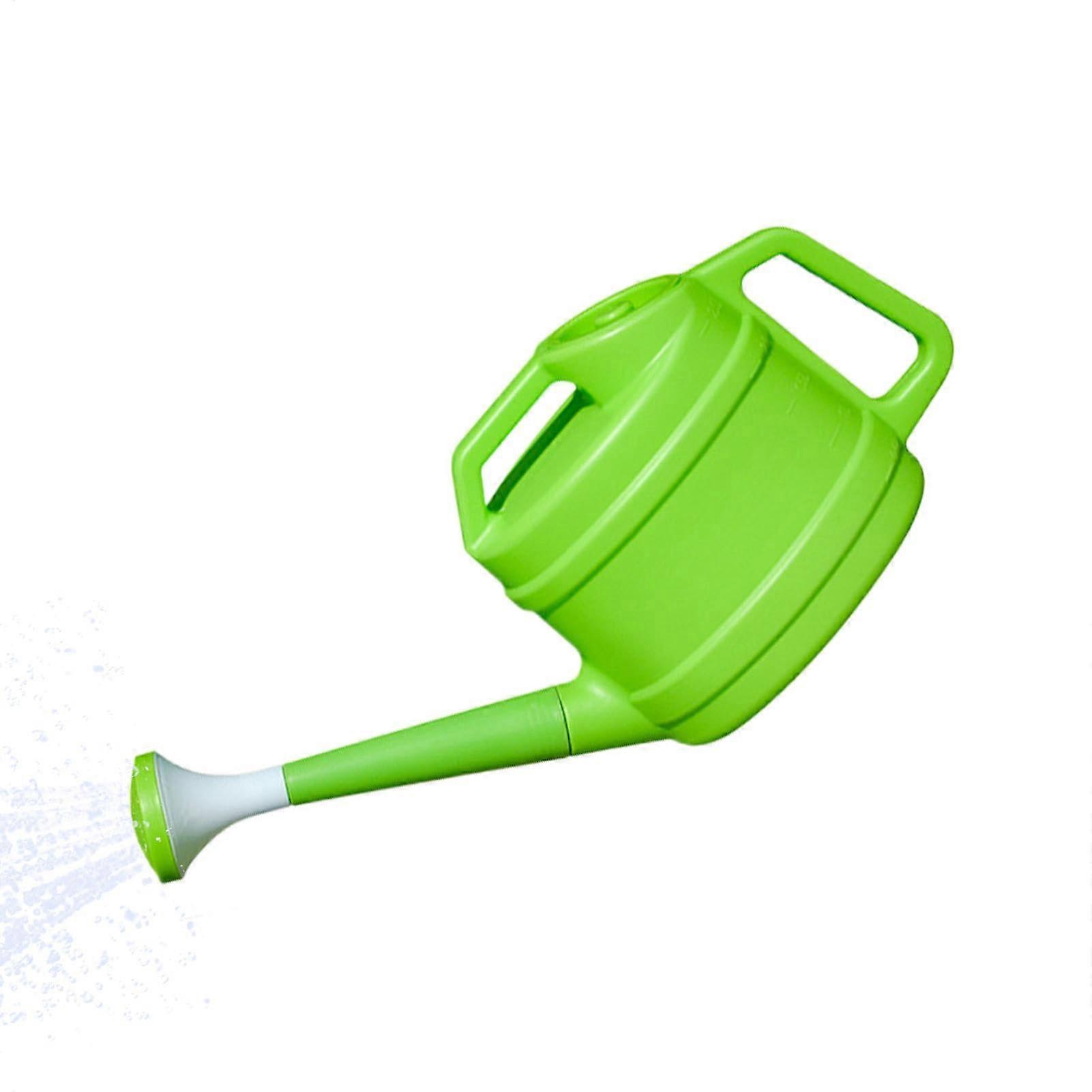 Flower Irrigation Can Long-Range Watering Can With Removable Shower Head For House Plants And Vegetables Green