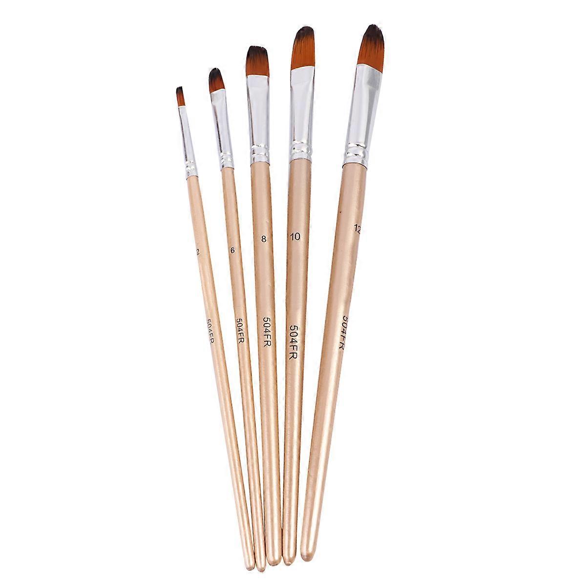 Professional Watercolor Brush Set 1 Set Multi-Function Nylon Hair Artist Paint Brush for Smooth Surface